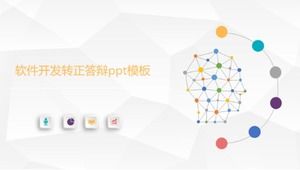 Pozitif savunma ppt şablonuna yazılım geliştirme