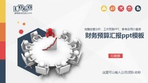 Modèle ppt de rapport de budget financier