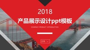 Product display design ppt template