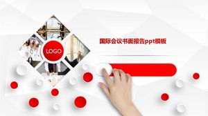 International conference written report ppt template