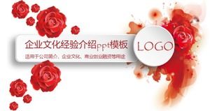 Template ppt pengenalan pengalaman budaya perusahaan