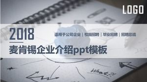 Prezentacja biznesowa McKinsey szablon ppt