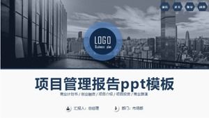 Modelo de ppt de relatório de gerenciamento de projetos