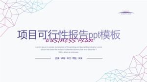 Modelo de ppt de relatório de viabilidade do projeto