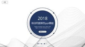 Modelo de ppt de relatório final do projeto