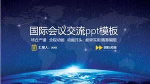 International conference communication ppt template