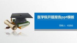 Medical school opening report ppt template