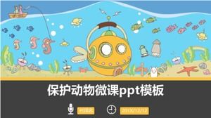 Animal protection micro lesson ppt template