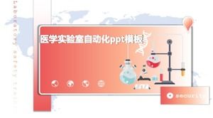 Medical laboratory safety ppt template