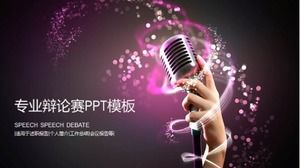 Template ppt debat profesional