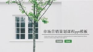 Marketingplanungskurs ppt-Vorlage