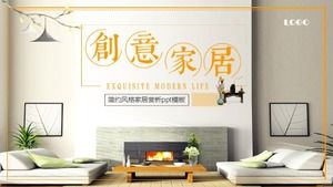 Template ppt apresiasi rumah gaya sederhana