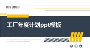 Templat ppt rencana tahunan pabrik