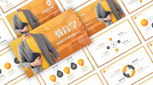 Çin eğitim tarihi kursu genel ders planı ppt şablonu