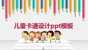 Șablon ppt de desene animate pentru copii