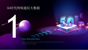 5G Era Network Communication Big Data Technology PPT