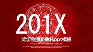 Plantilla ppt de ceremonia de entrega de becas