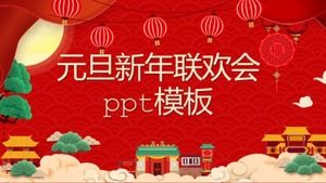 Hari Tahun Baru dan template ppt pesta Tahun Baru