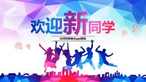 Społeczeństwa powitalne szablon ppt