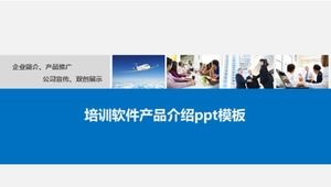 Szablon ppt wprowadzający oprogramowanie szkoleniowe