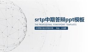 modèle ppt de défense à mi-parcours srtp