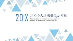 Modelo de ppt de relatório pessoal de inspeção disciplinar