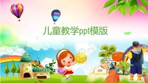 Template ppt pengajaran anak-anak