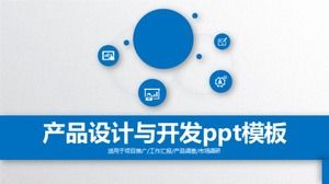 Ürün tasarımı ve geliştirme ppt şablonu