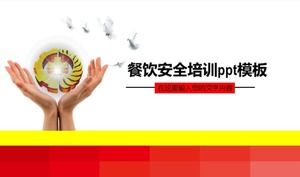 İkram güvenliği eğitimi ppt şablonu
