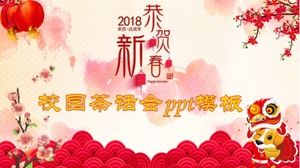 Templat ppt pesta teh kampus