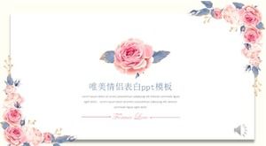 Modello ppt di confessione di bella coppia