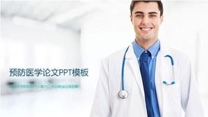 Präventivmedizin Papier ppt-Vorlage