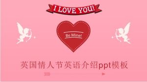 Templat ppt pengantar bahasa Inggris Hari Valentine Inggris