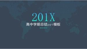 Ppt-Vorlage für die Zusammenfassung des Highschool-Semesters