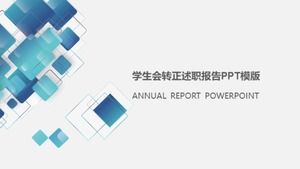 Öğrenci birliği bilgilendirme raporu ppt şablonu