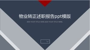 Mülk devir raporu ppt şablonu