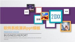 Yazılım sistemi konuşma ppt şablonu