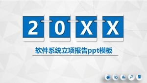 Szablon ppt raportu z projektu systemu oprogramowania