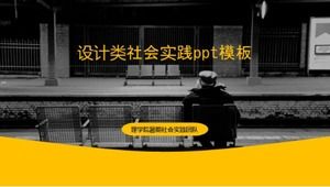PPT-Vorlage für soziale Praxis der Designklasse