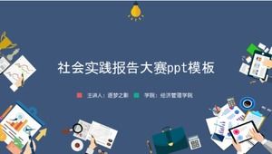 Modelo de ppt de concurso de relatório de prática social