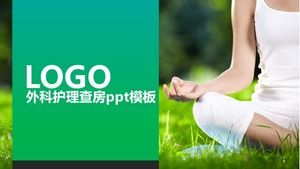 Surgical nursing rounds ppt template