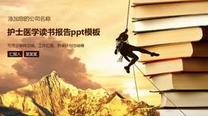 Pielęgniarka szablon raportu książki medycznej ppt