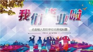 Modello ppt per la pianificazione della festa di laurea