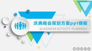 Feier-Party-Planungsplan ppt-Vorlage