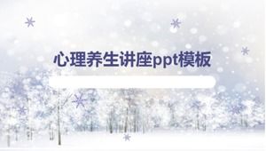 Psikolojik sağlık dersi ppt şablonu