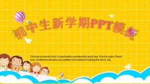 Templat ppt semester baru siswa sekolah menengah pertama