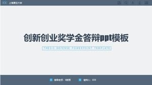 Template ppt pertahanan beasiswa inovasi dan kewirausahaan