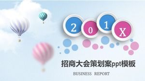 Șablon ppt de caz de planificare a conferinței de investiții