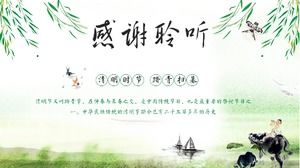 Giornata di spazzamento delle tombe in memoria dei martiri ppt template