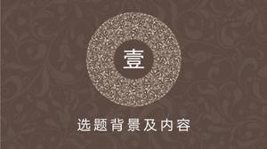 Mezun yeniden inceleme savunması ppt şablonu